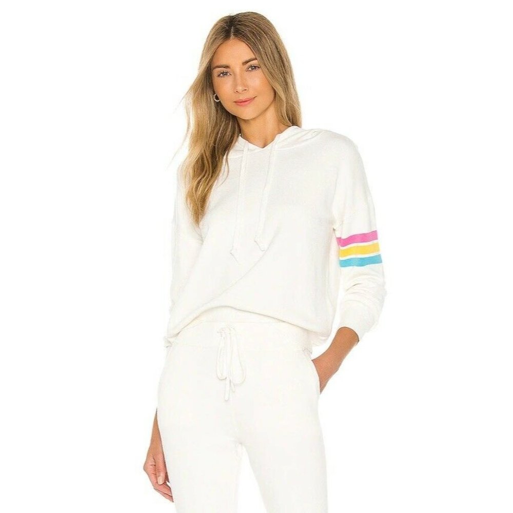 Lovers + Friends Rincon Pullover Ivory White S